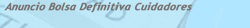 Bolsa Definitiva Cuidadores