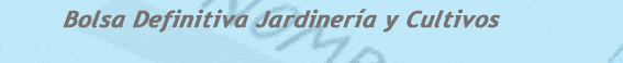 Bolsa de Empleo Definitiva Jardinería